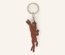 Taschenanhänger braun