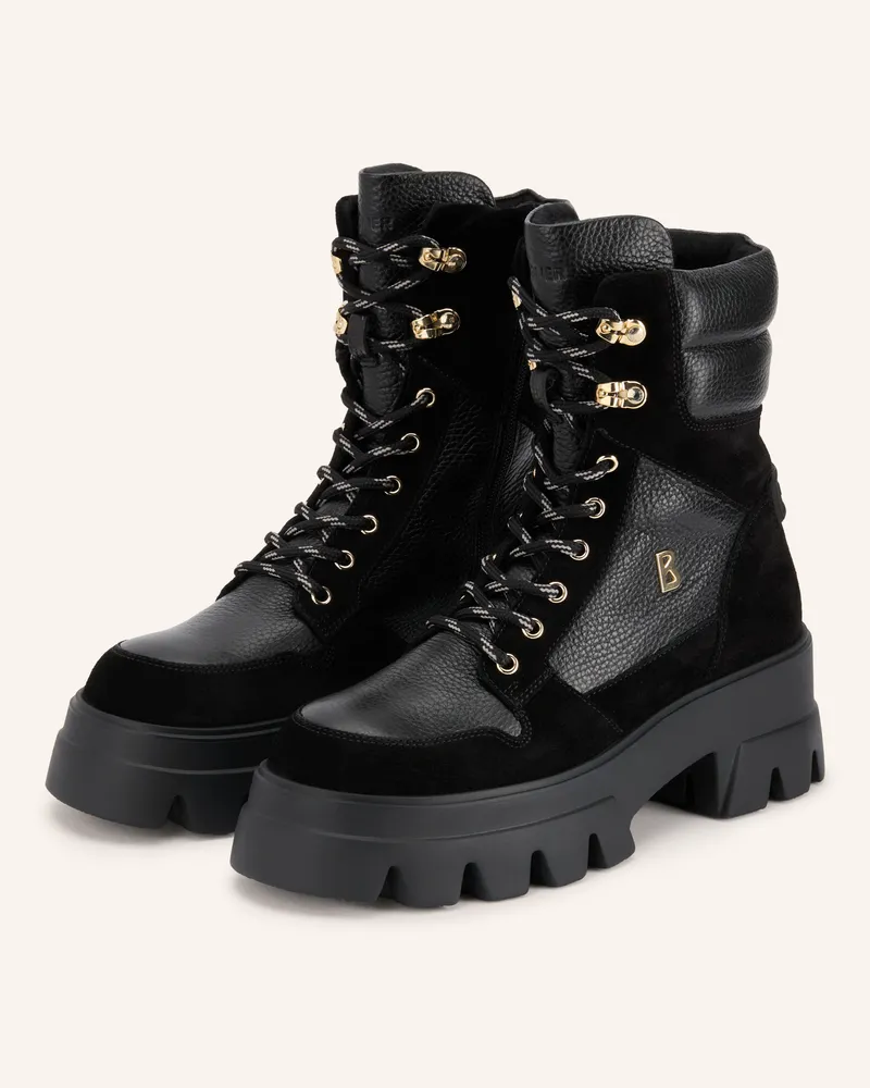 Bogner Schnürboots Sapporo schwarz Schwarz