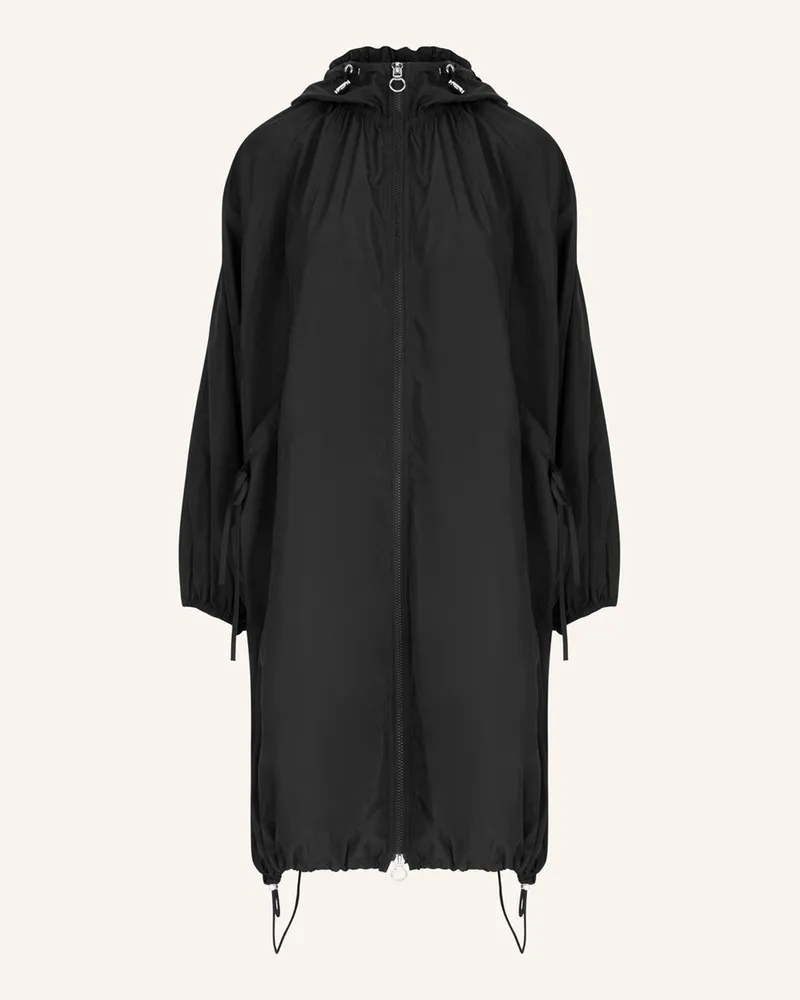 HIGH Jacke OVERJOYED Parka aus Satin Blau