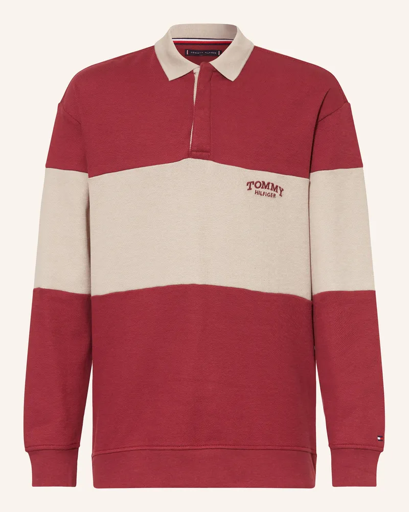 Tommy Hilfiger Piqué-Poloshirt rot Dunkelrot