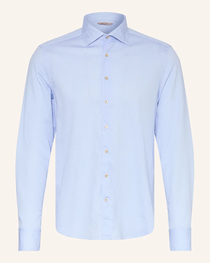 Stenströms Hemd Slimline Fit blau Hellblau