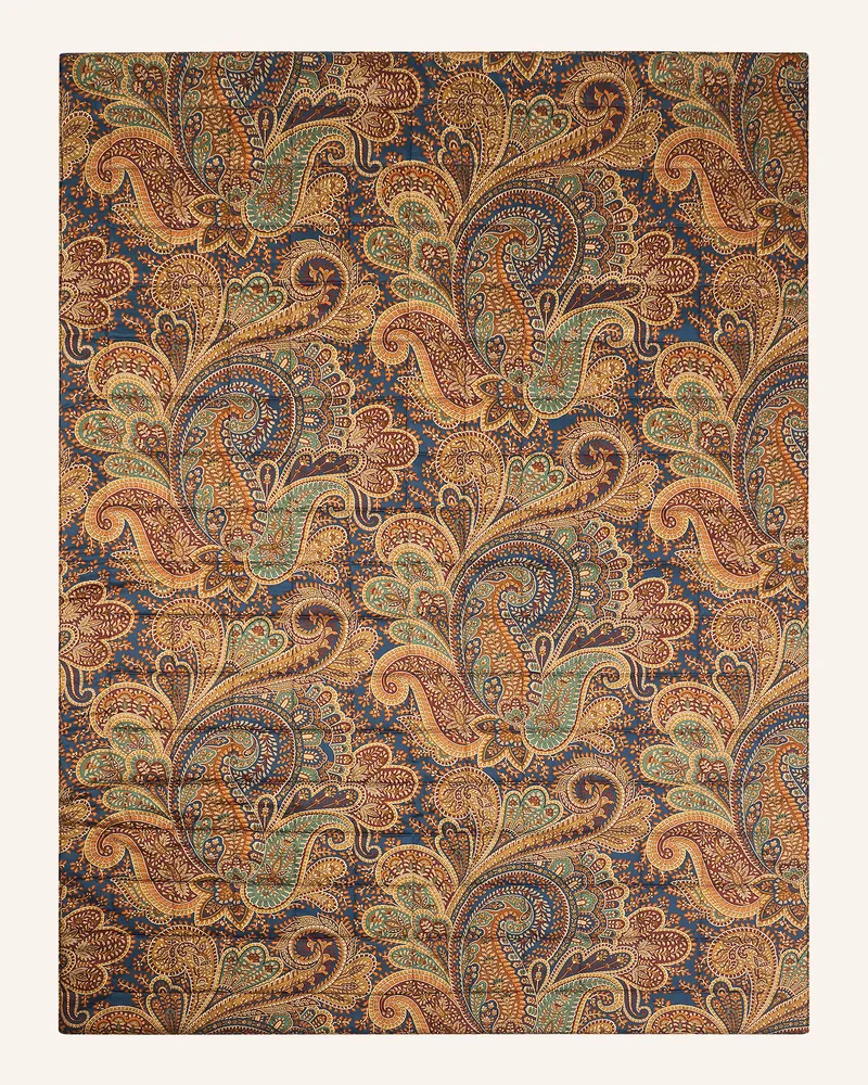 Etro Tagesdecke Dunkelblau