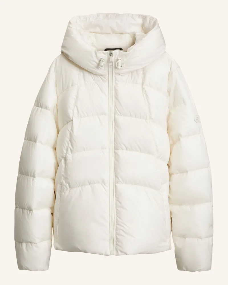 HUGO BOSS Jacke Pepulina Regular Fit beige Weiss