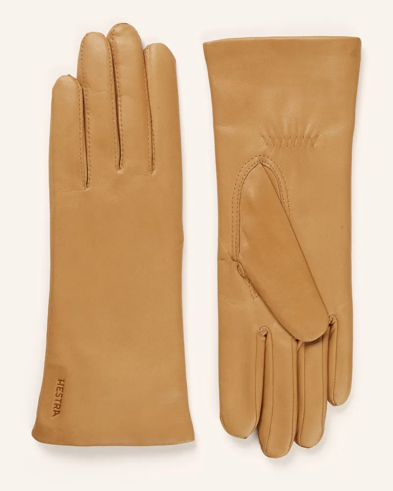 Hestra Lederhandschuhe ELISABETH Camel
