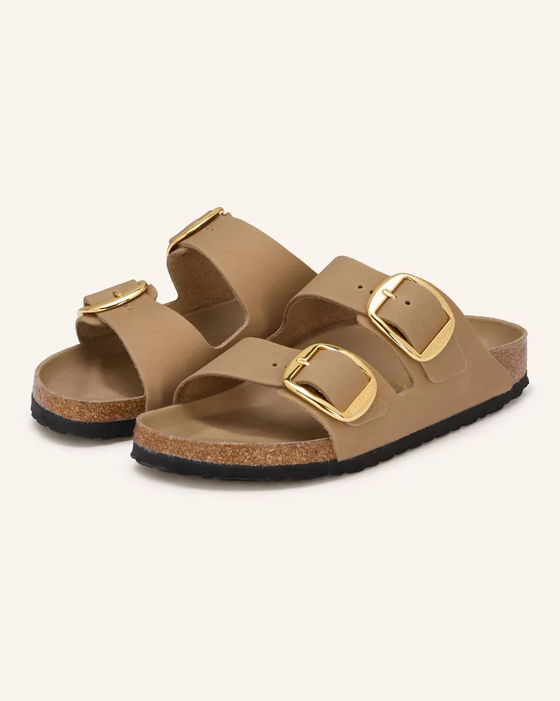 Birkenstock Pantoletten ARIZONA BIG BUCKLE Hellbraun