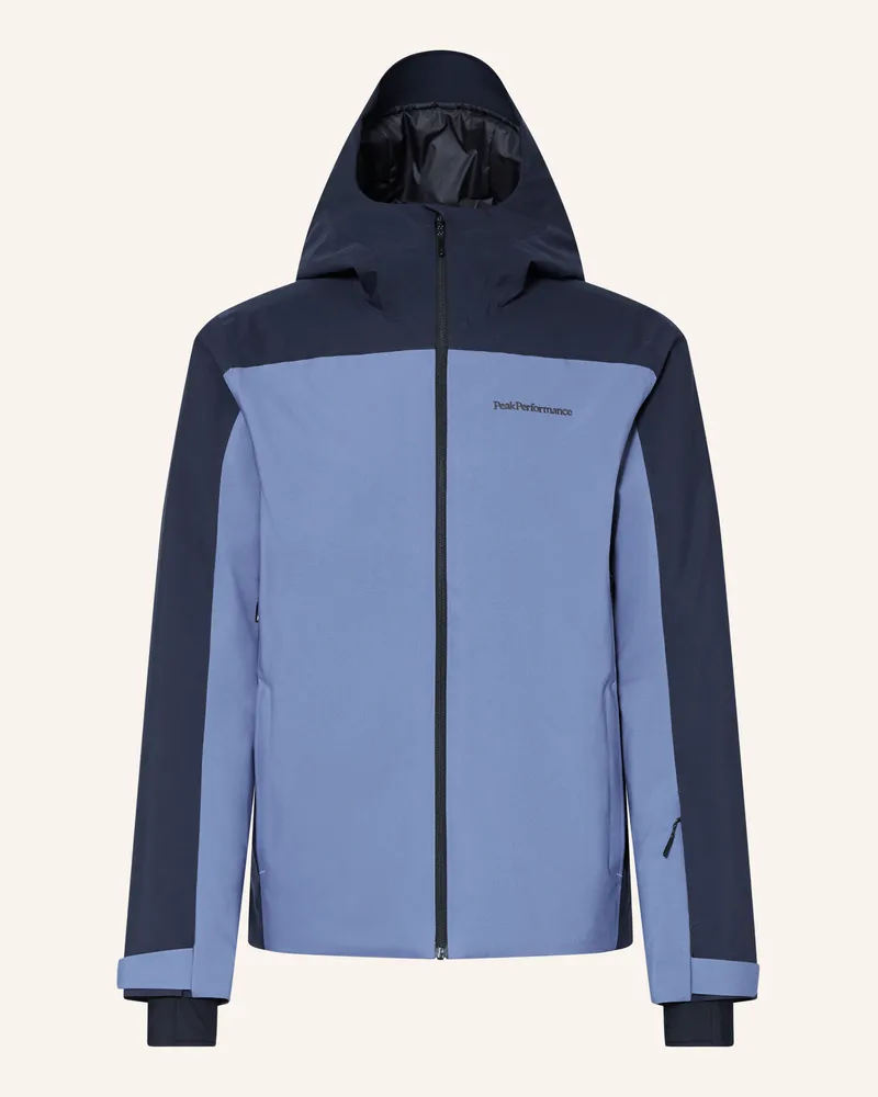 Peak Performance Skijacke Maroon Blocked blau Dunkelblau