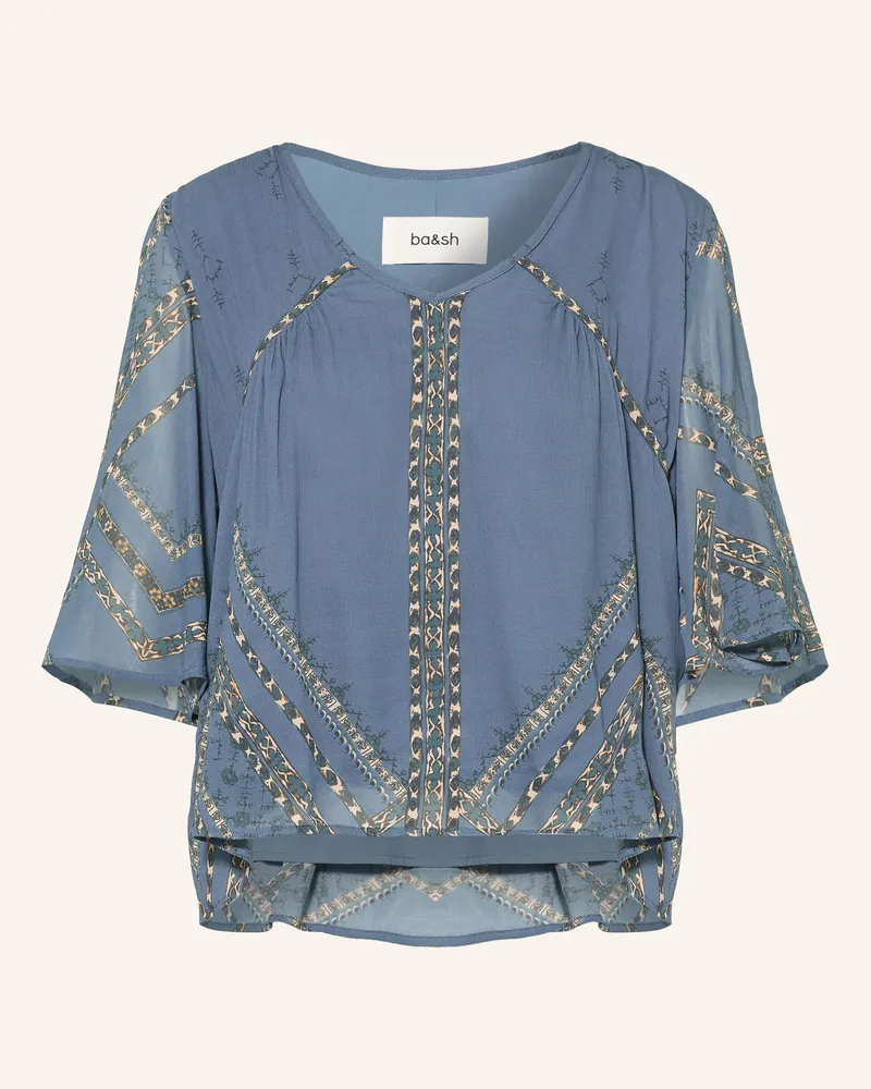 ba&sh Blusenshirt Placido Mit 3/4-Arm blau Blau