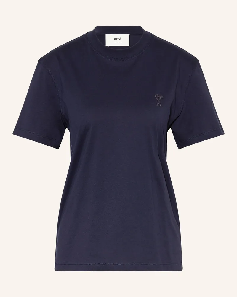 AMI Paris T-Shirt Dunkelblau