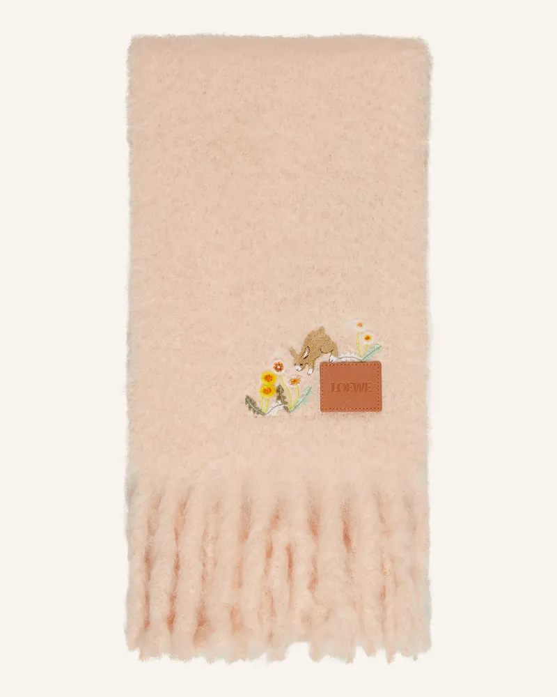 Loewe Mohair-Schal Nude