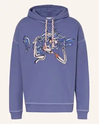 Isabel Marant Hoodie MILANZ mit Stickerei Blau