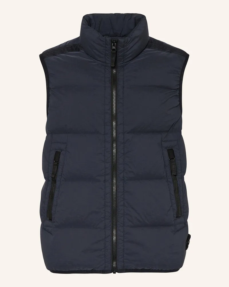 Stone Island Daunenweste Dunkelblau