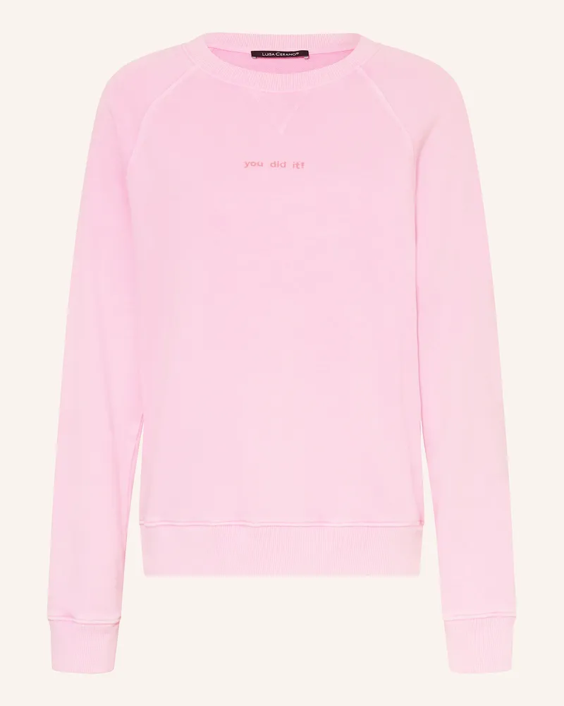 Luisa Cerano Sweatshirt rosa Hellrosa