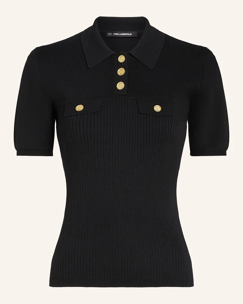 Karl Lagerfeld Top Schwarz