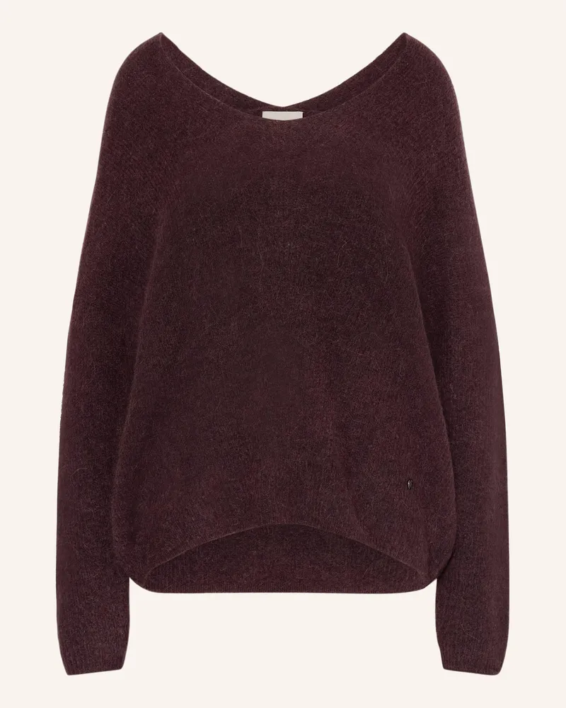 Mos Mosh Pullover THORA mit Alpaka Fuchsia