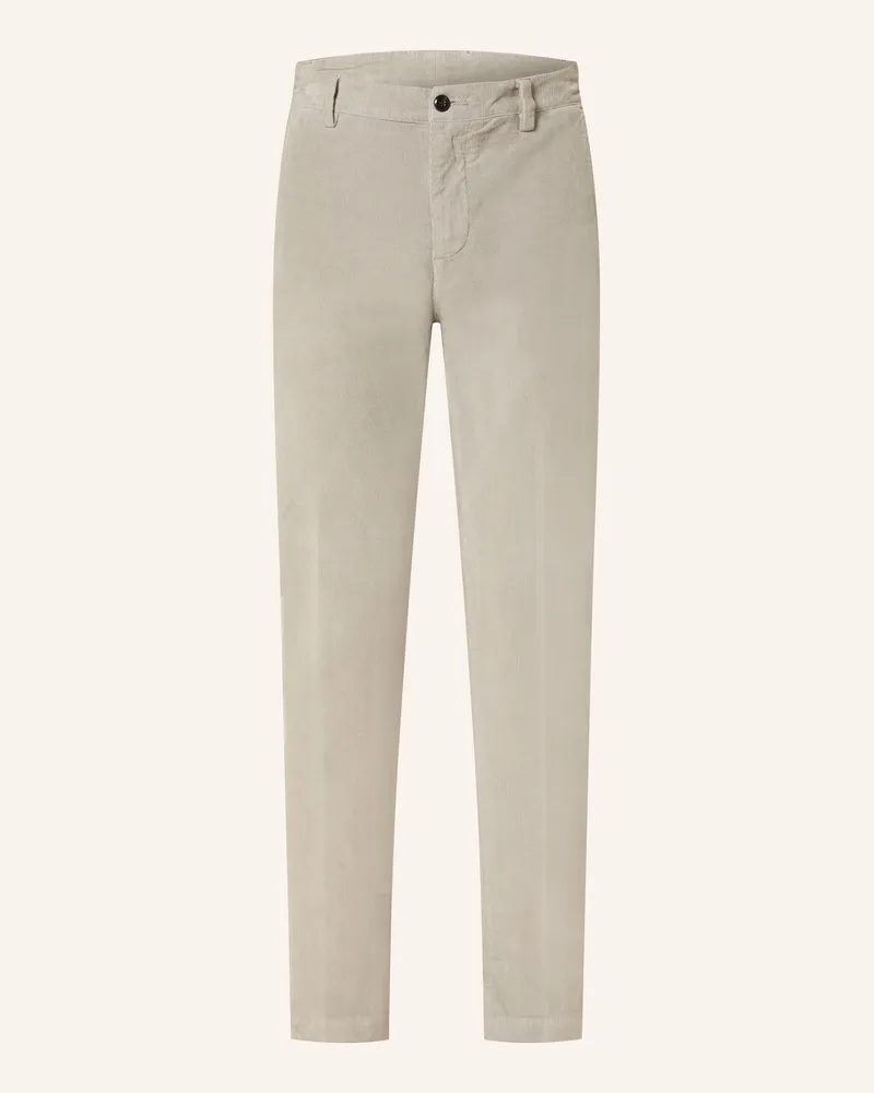 Eleventy Cordchino Slim Fit Grau