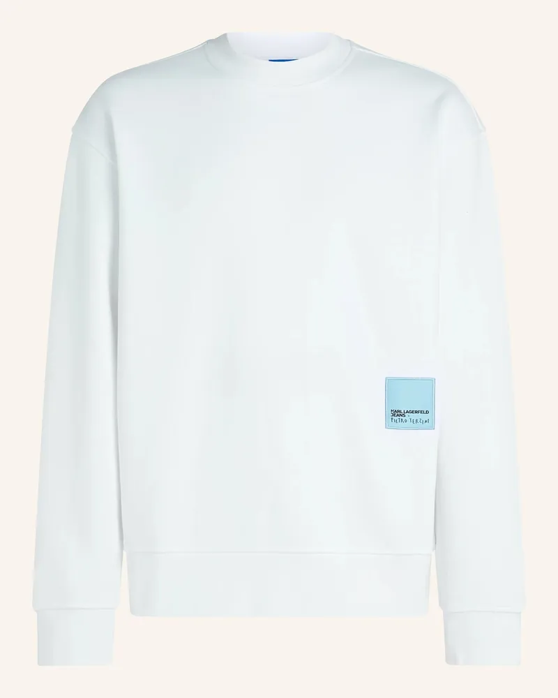 Karl Lagerfeld Sweatshirt weiss Weiss