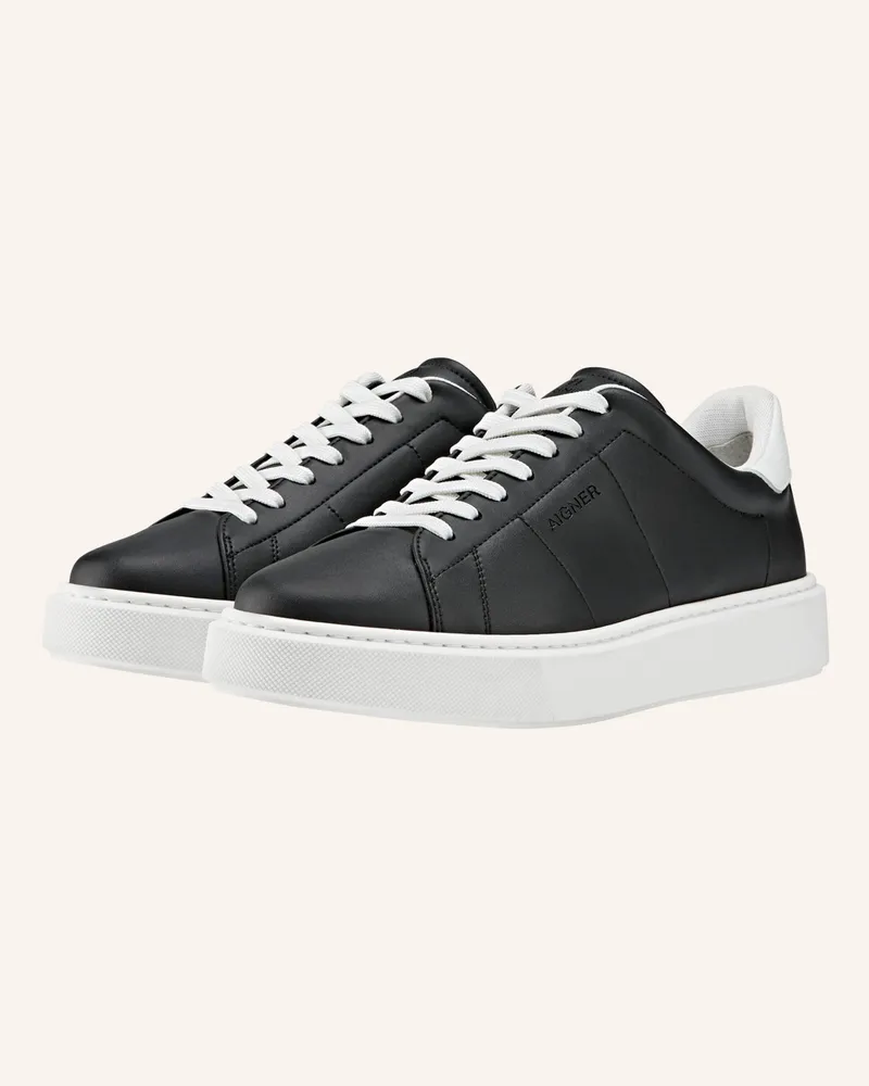 Aigner Sneaker Oliver 1a schwarz Schwarz