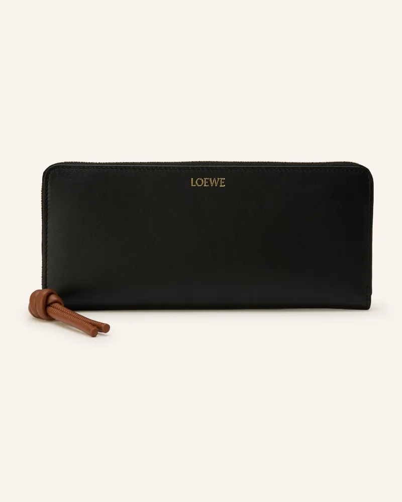 Loewe Geldbörse Schwarz