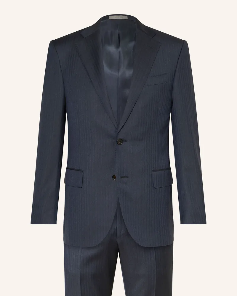 Corneliani Anzug Regular Fit Dunkelblau