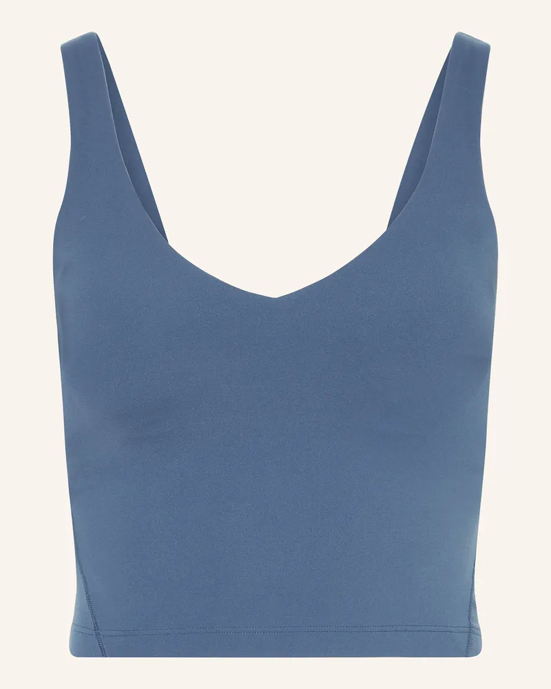 LULULEMON Cropped-Top ALIGN Blau