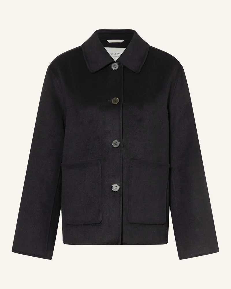 Marc O'Polo Kastenjacke Dunkelblau