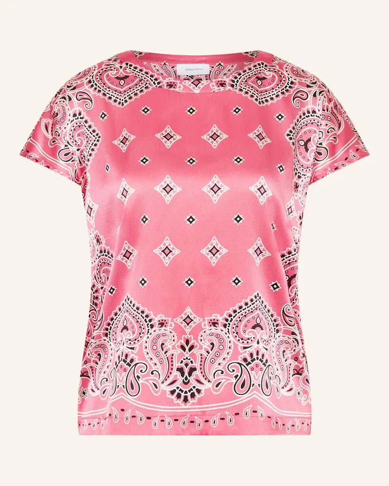 Darling Harbour Blusenshirt Aus Seide rot Watermelon