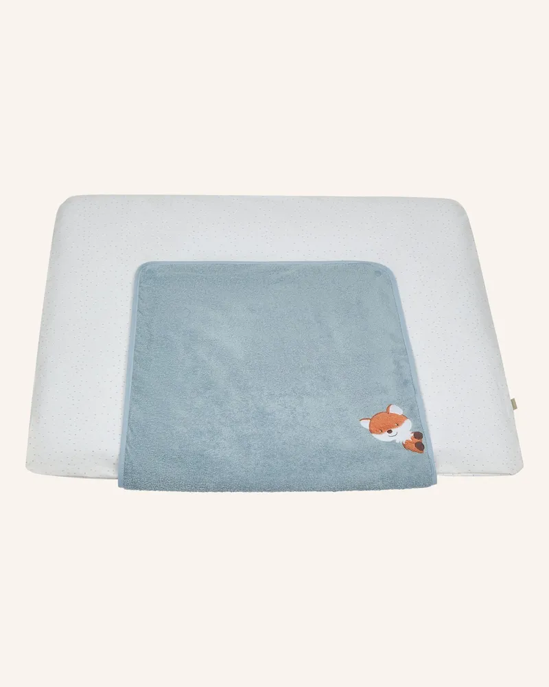Sterntaler Wickelauflagenbezug Filou blau Hellblau