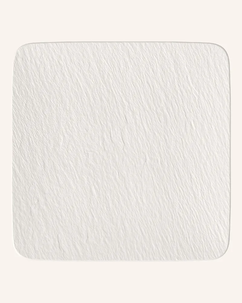 Villeroy & Boch Servierplatte MANUFACTURE ROCK Weiss