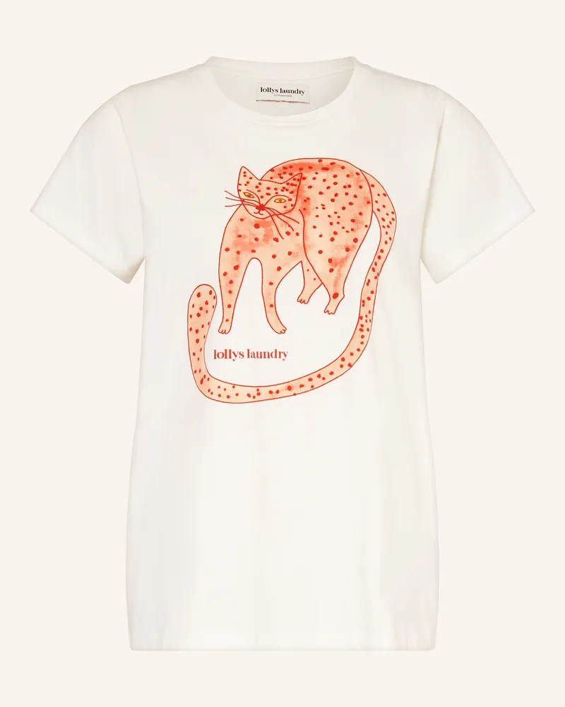 Lollys Laundry T-Shirt ROMALL Ecru