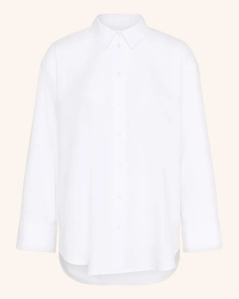 Part Two Oversized-Hemdbluse Savannapw weiss Weiss