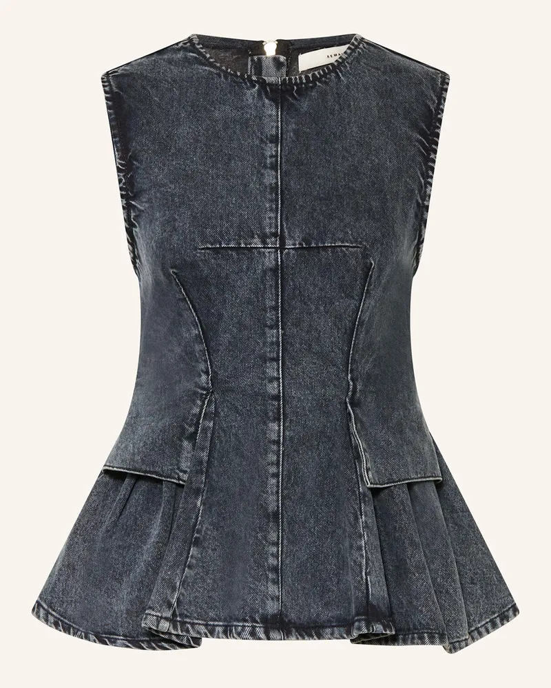 REMAIN Jeanstop Dunkelgrau