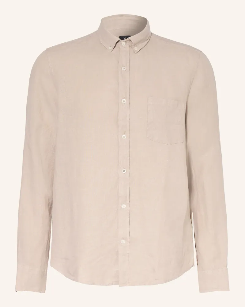 Maerz Leinenhemd Comfort Fit beige Beige