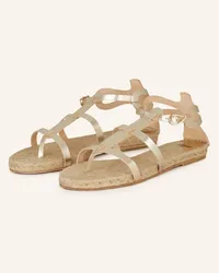 Castañer Sandalen DELOS - GOLD Silber