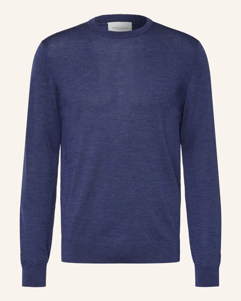 Profuomo Pullover blau Blau