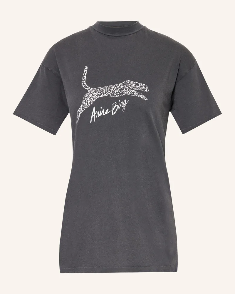 Anine Bing T-Shirt WALKER Dunkelgrau