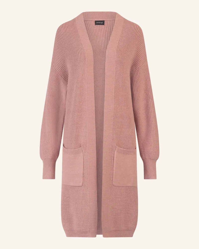 Apart Lange Strickjacke lila Helllila