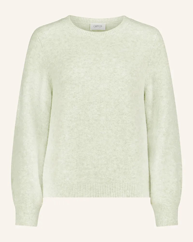 Cartoon Pullover Hellgrau