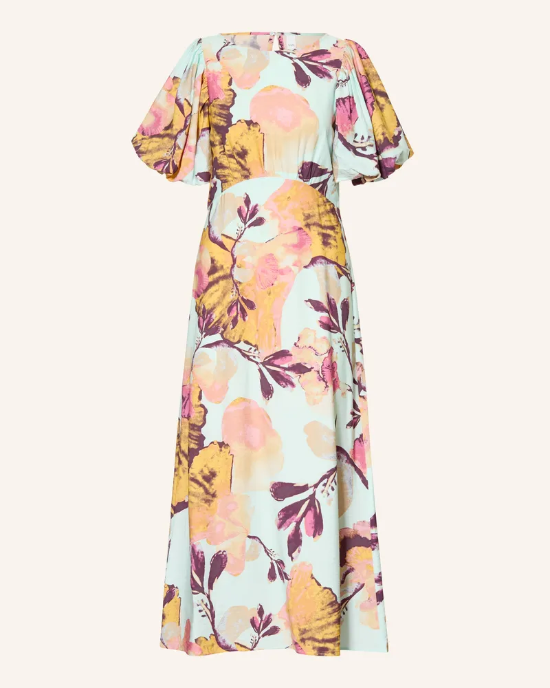 Y.A.S Kleid orange Hellblau