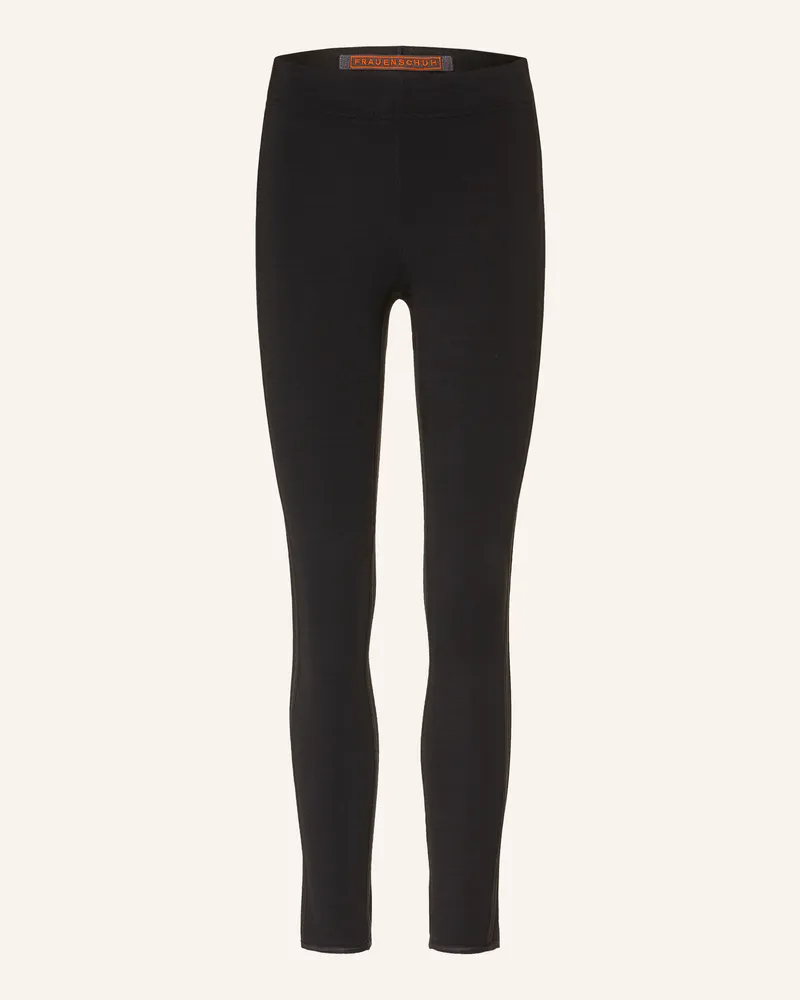 Frauenschuh Thermo-Leggings Kassandra schwarz Schwarz