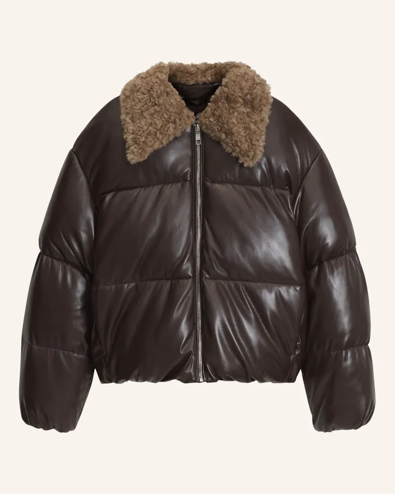 HUGO BOSS Jacke Pecool Regular Fit braun Braun