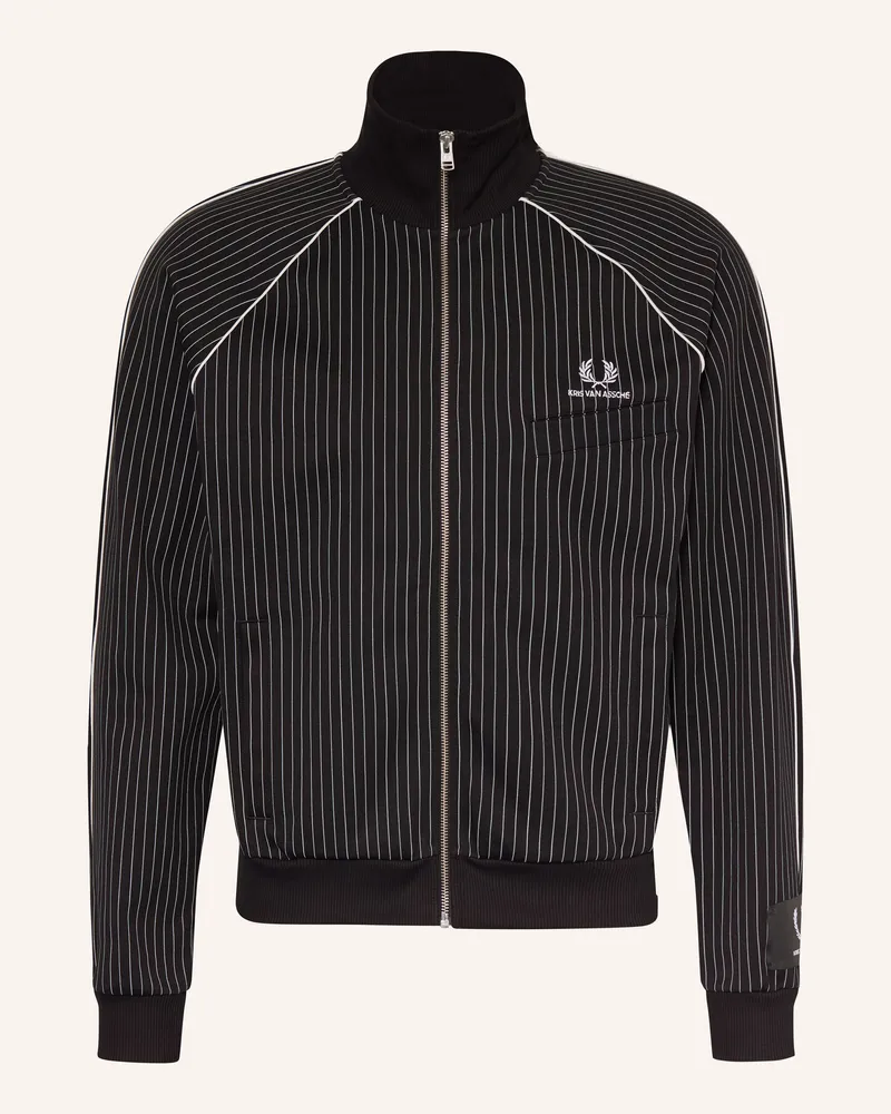 Fred Perry Sweatjacke Schwarz