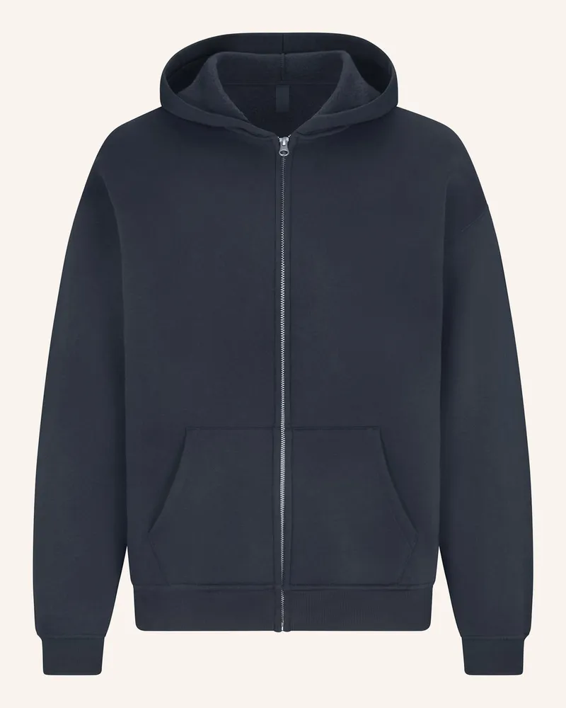 SKIMS Lounge-Sweatjacke Fleece Lounge blau Navy