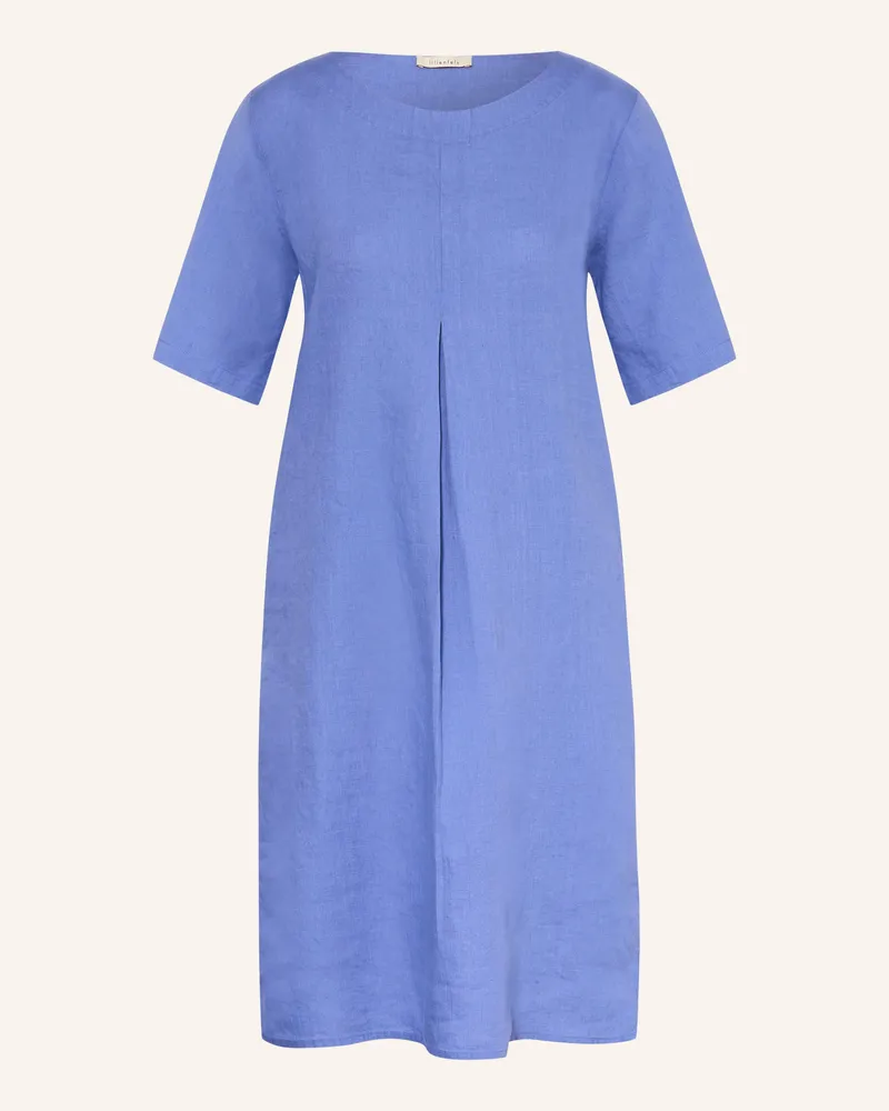 lilienfels Leinenkleid blau Blau