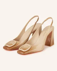 Santoni Slingpumps PEACHES - BEIGE Beige