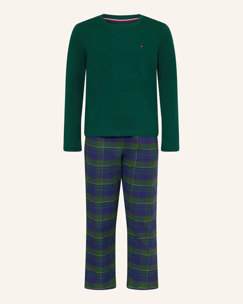 Tommy Hilfiger Schlafanzug gruen Dunkelgrün