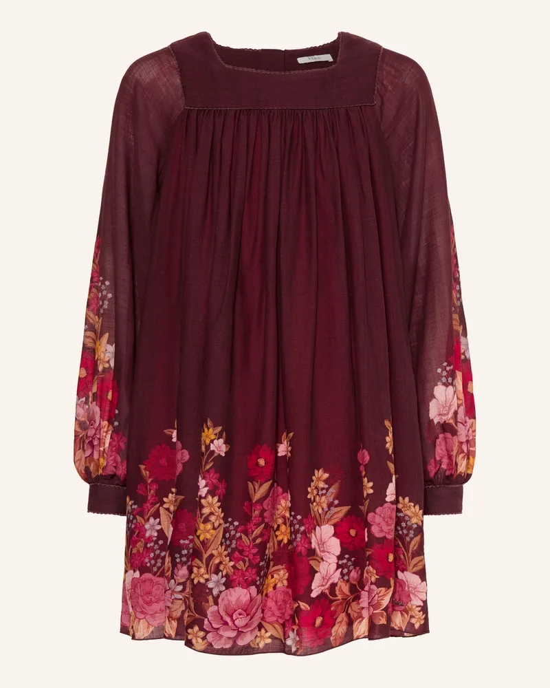Chloé Kleid rot Dunkelrot