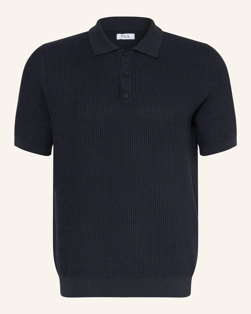 paul Strick-Poloshirt blau Dunkelblau