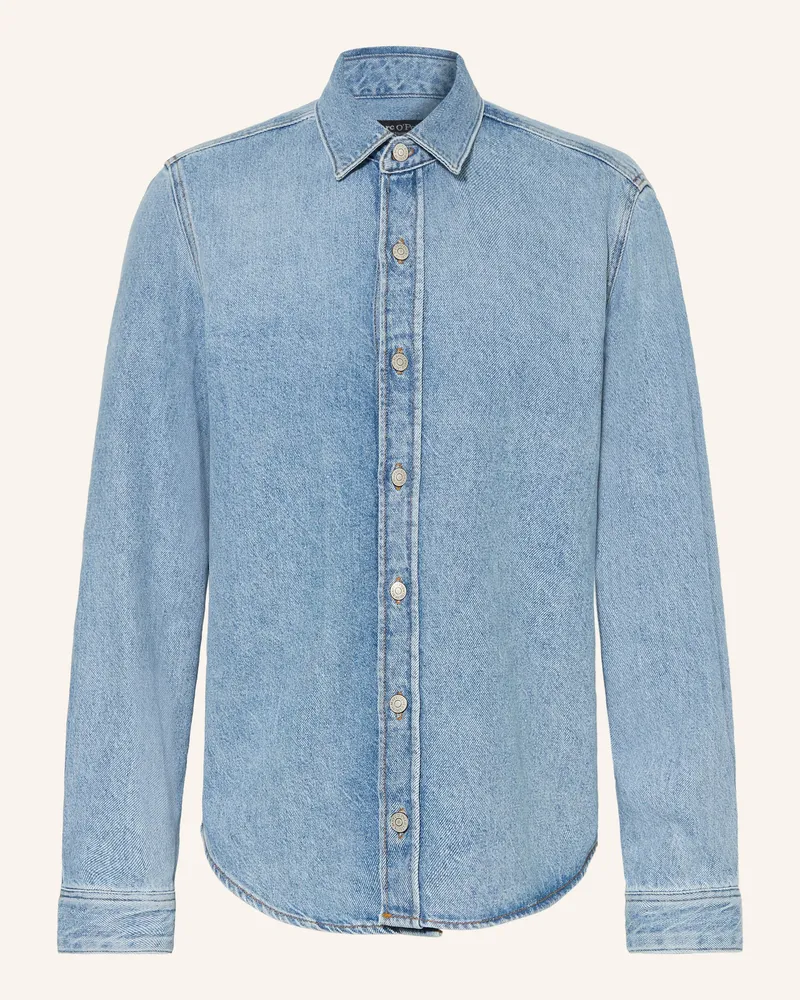 Marc O'Polo Jeanshemd Regular Fit blau Hellblau