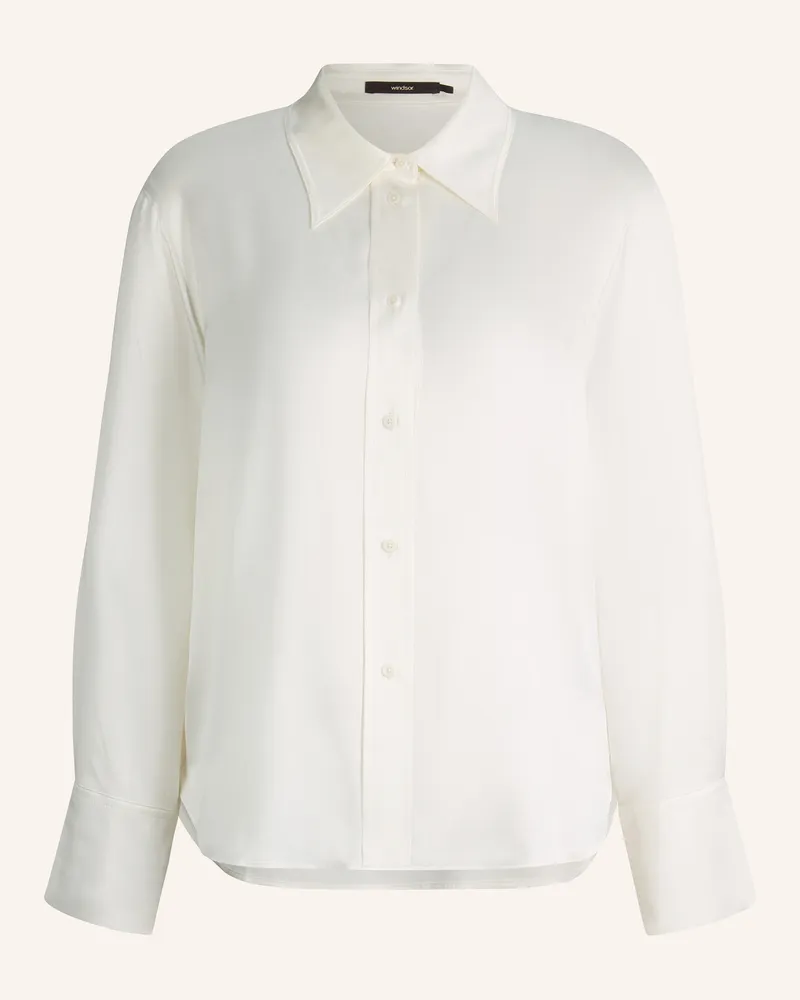 windsor. Hemdbluse weiss Weiss