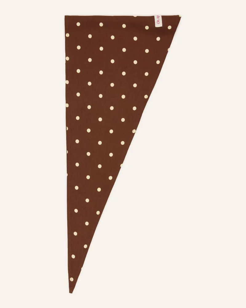 OH APRIL Dreieckstuch NEVI Braun